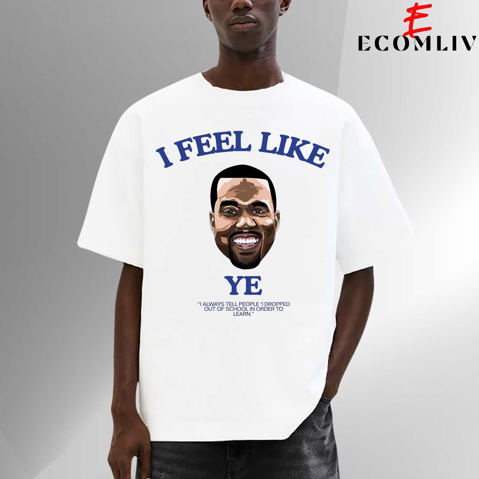 Kanye West Graphic Tee, Hip Hop Unisex T Shirt